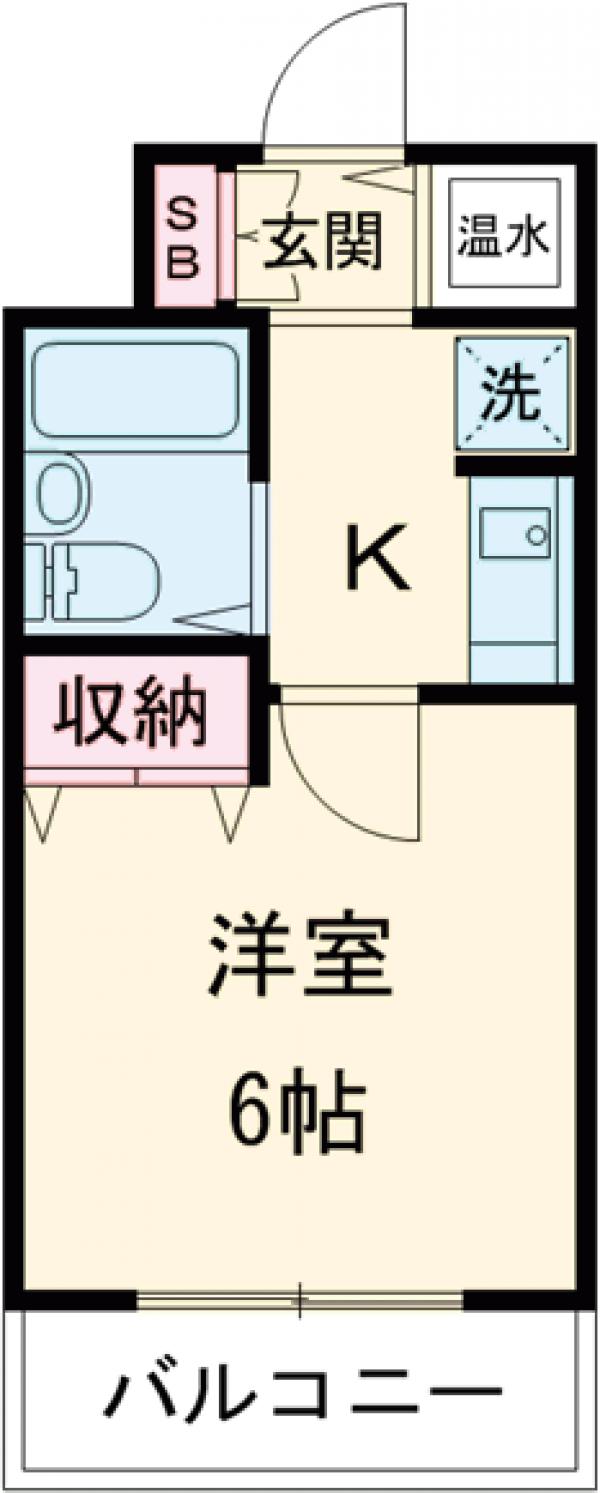 クリエイト国分寺の間取り