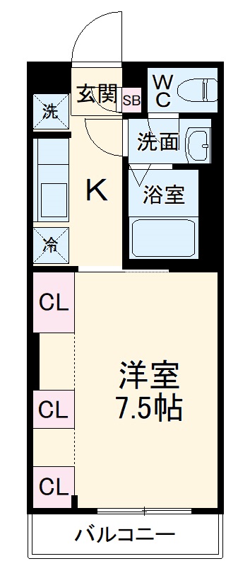 リブリ・横濱青葉台の間取り