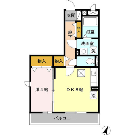 シャルマンの間取り