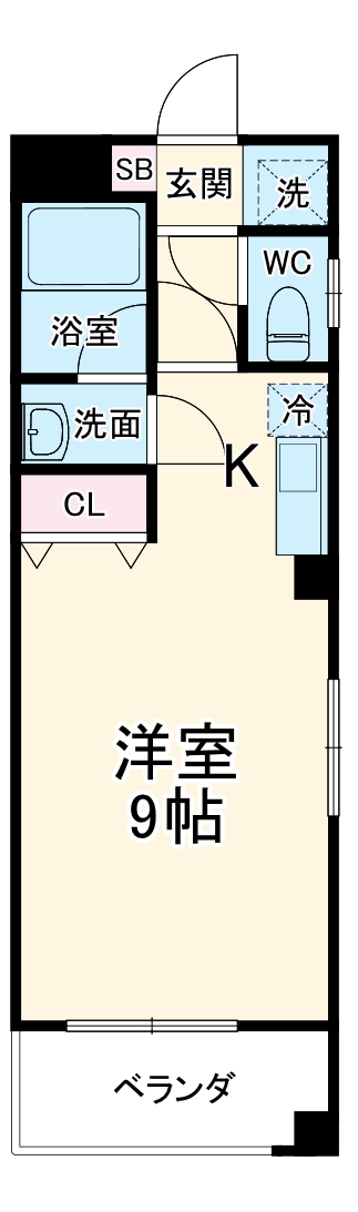 エレンシア・Nの間取り