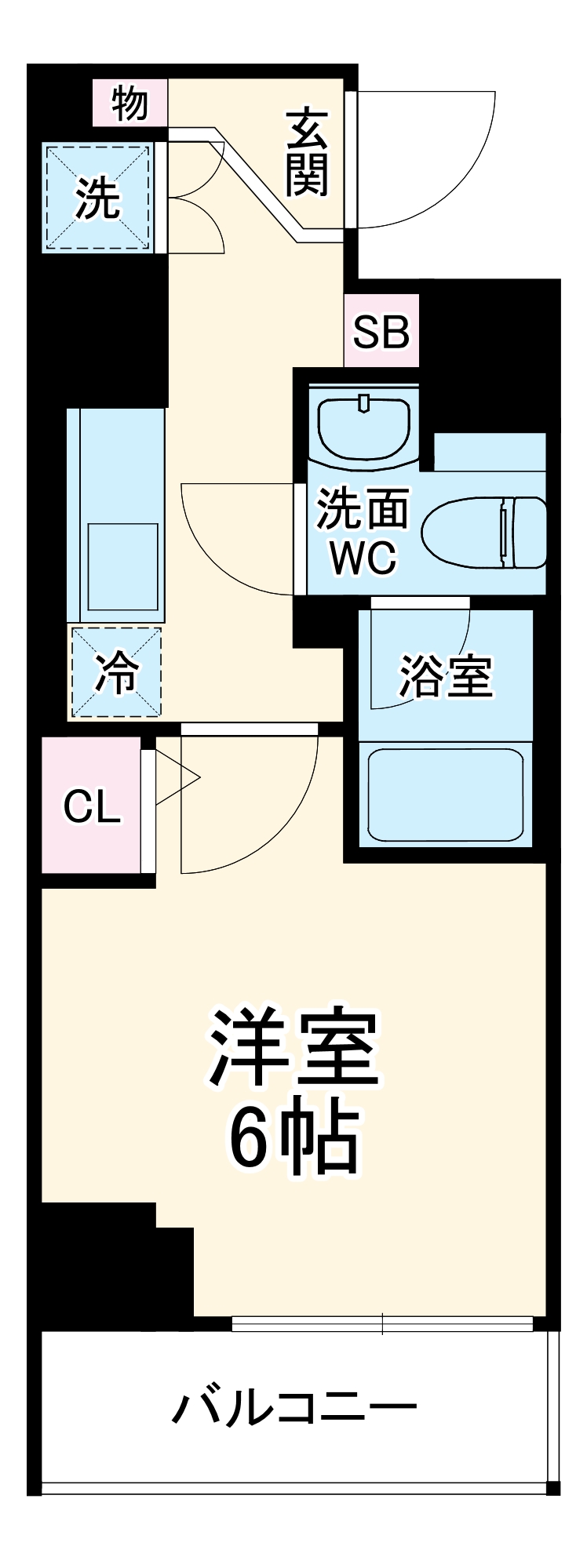 アイルイマージュ弘明寺の間取り
