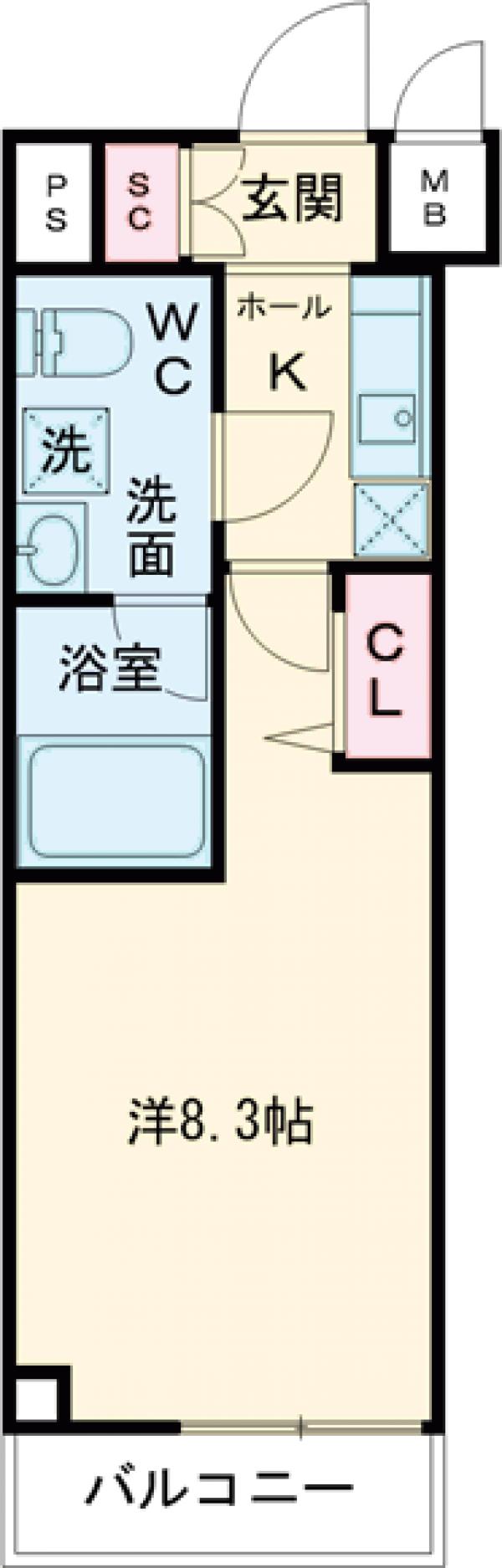 HY’s Salire用賀の間取り