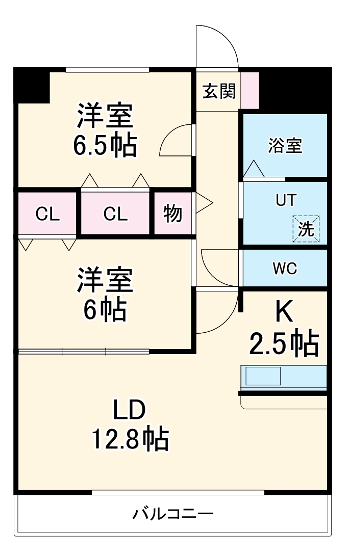 プレシオの間取り