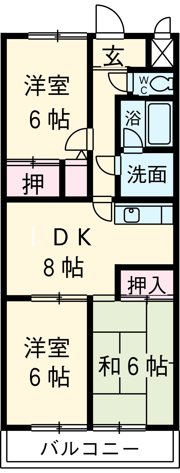 プランドールの間取り