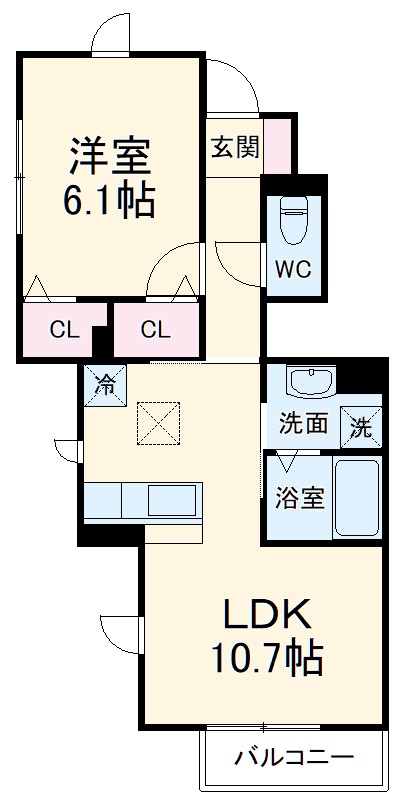 グランツ本郷台の間取り