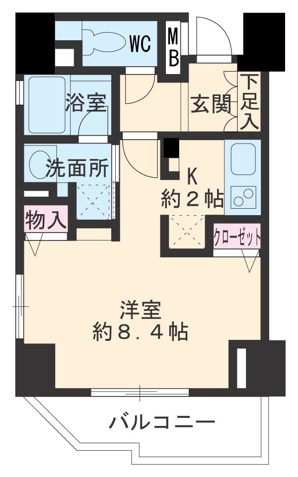 ＣＡＳＳＩＡ車道の間取り