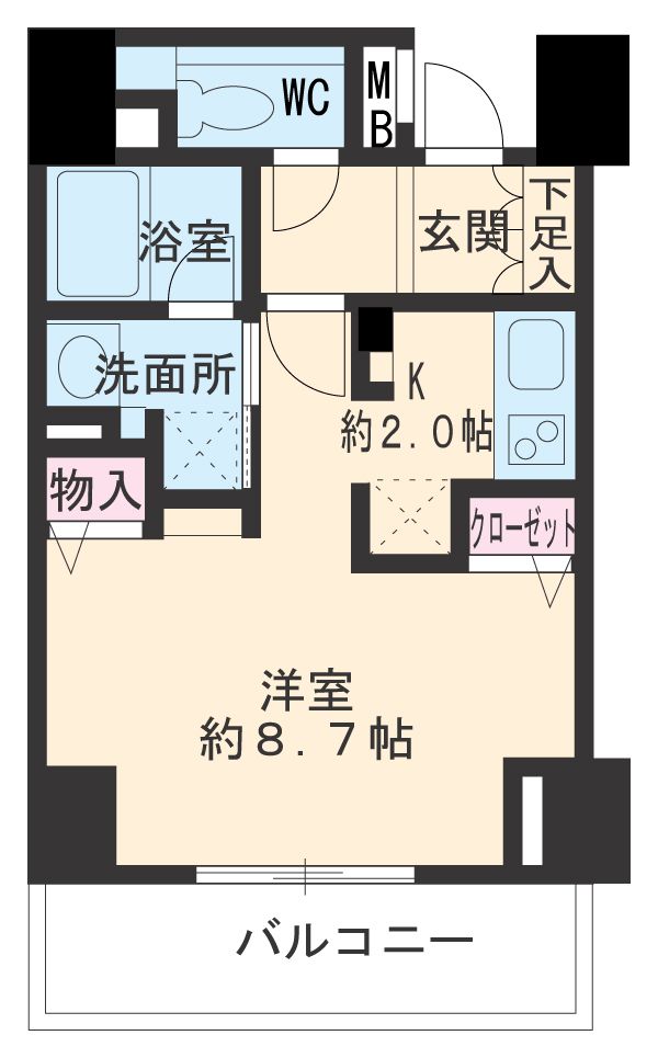 CASSIA車道の間取り