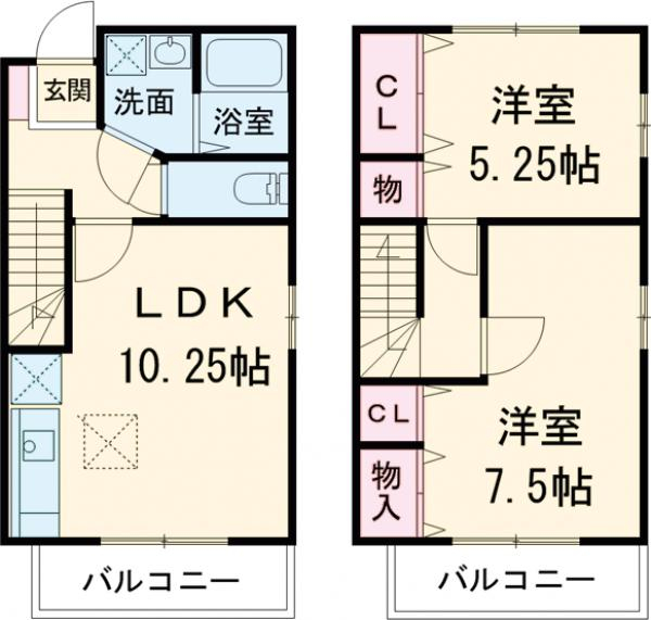 オリーブハウスの間取り