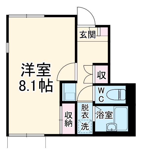 レオネクストパラシオン丸山の間取り