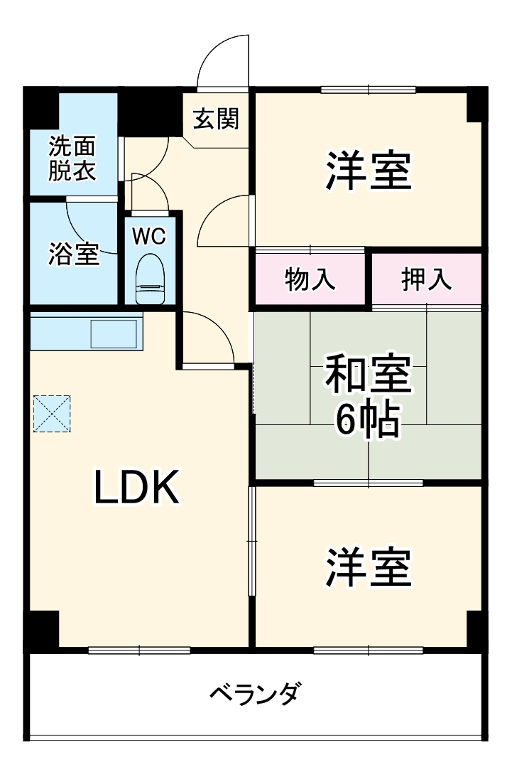ロイヤルオタイの間取り
