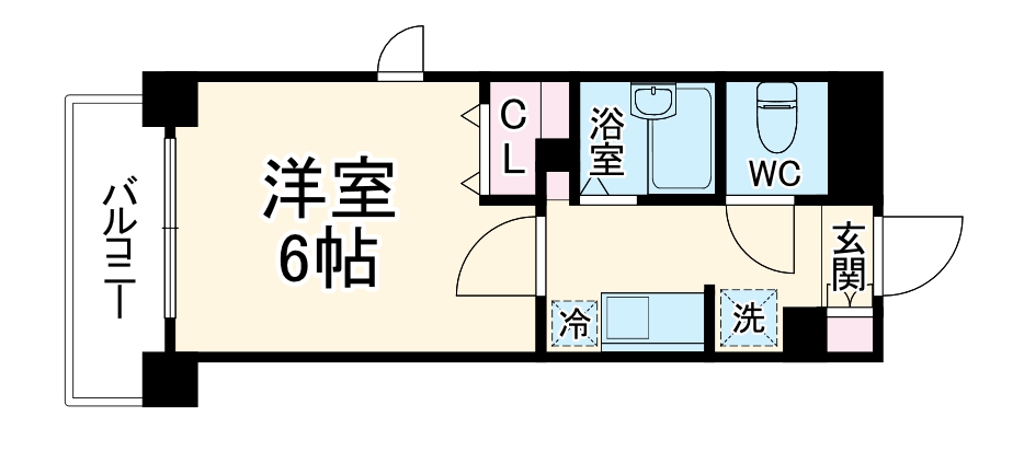 プライムアーバン行徳駅前Ⅱの間取り