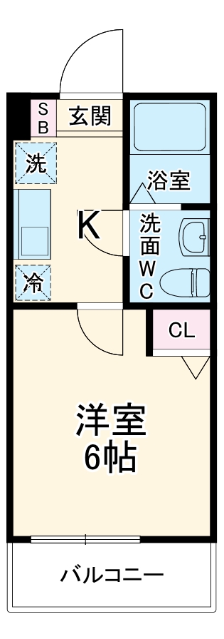 レガーロ十日市場の間取り