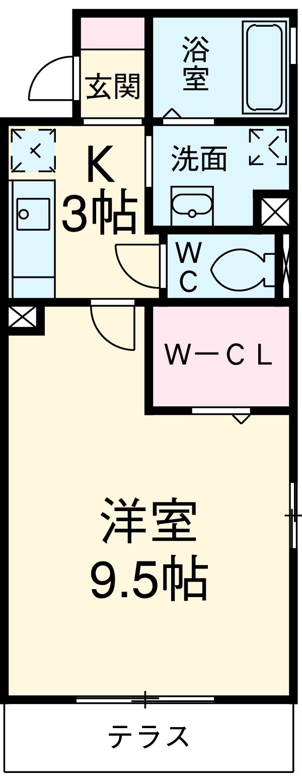 グランシャリオの間取り