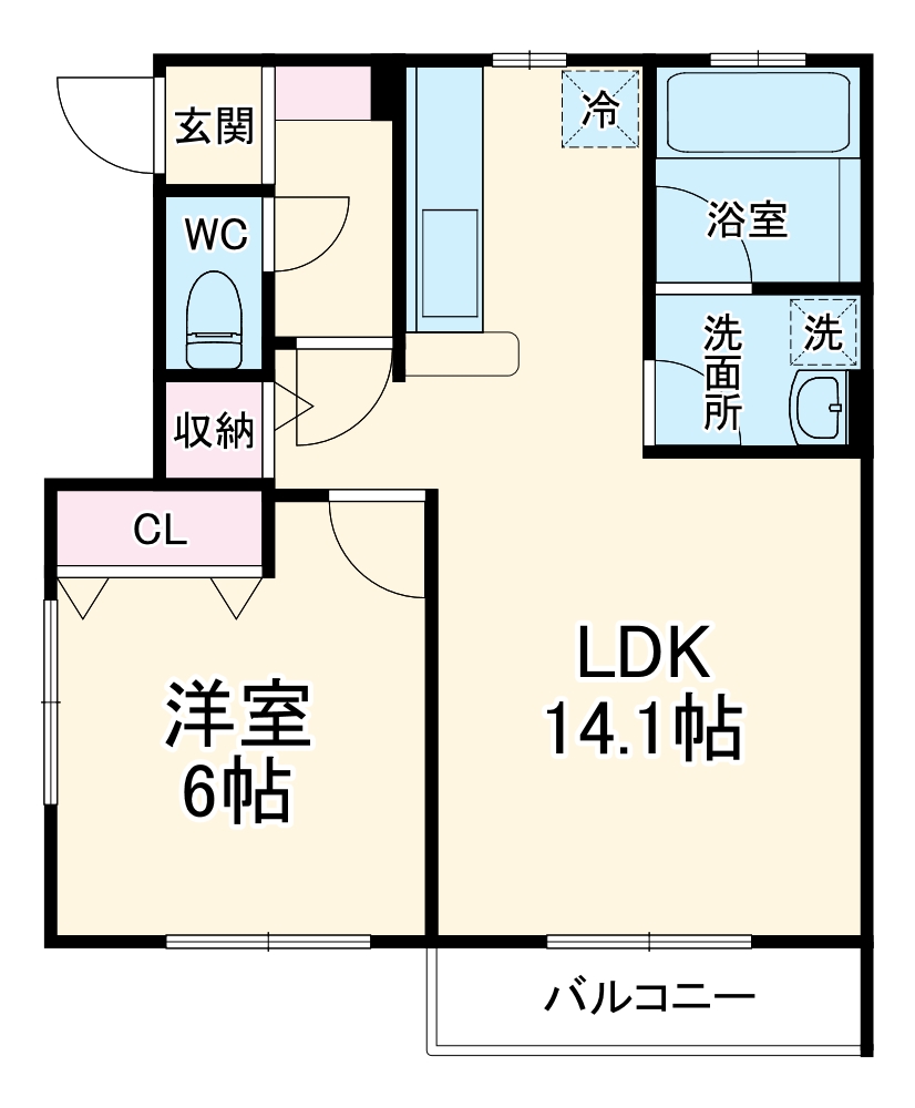 フェリーチェの間取り