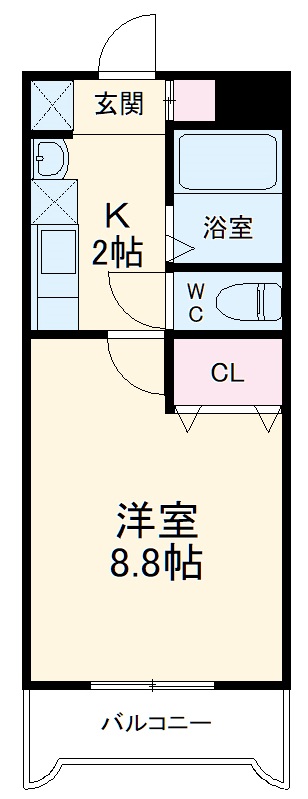 アネックス2番館の間取り