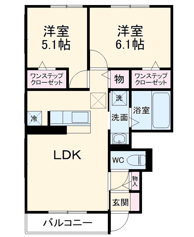 センチュリーハイムすみよし台Ⅲの間取り