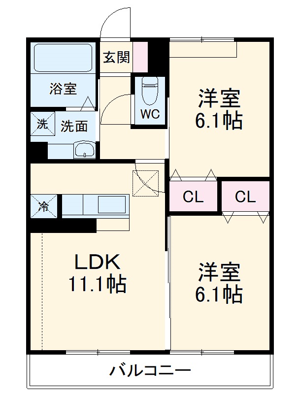 センチュリーハイムすみよし台Ⅳの間取り