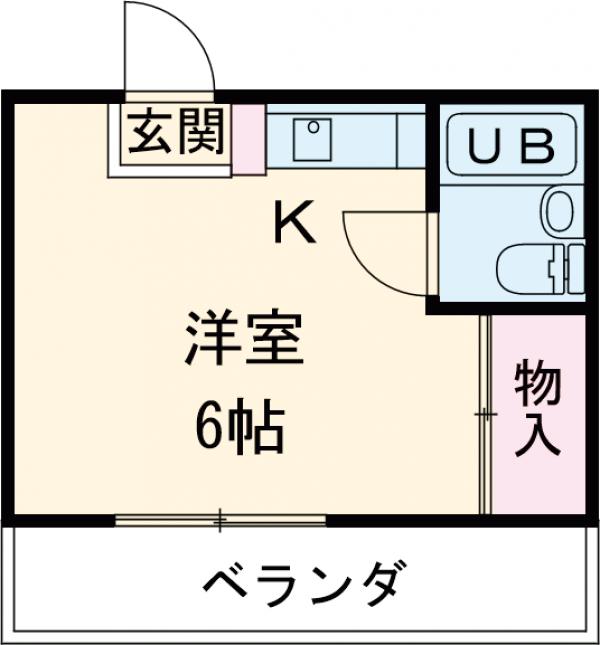 メゾン美由樹の間取り