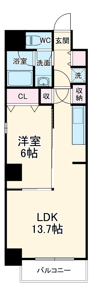 アモン　フォンテーヌの間取り