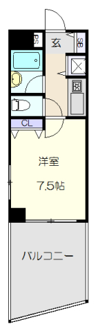 ランドハウスチクサステーションの間取り