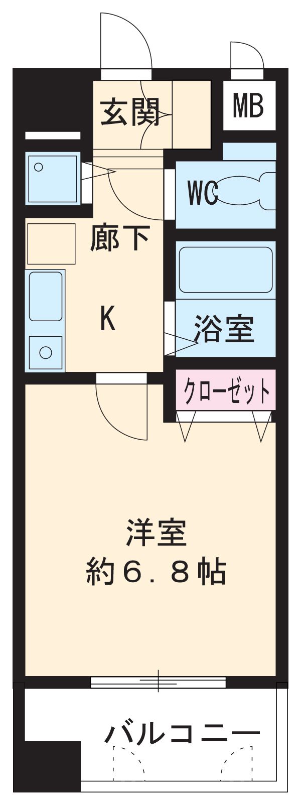 プレサンス桜通り葵の間取り