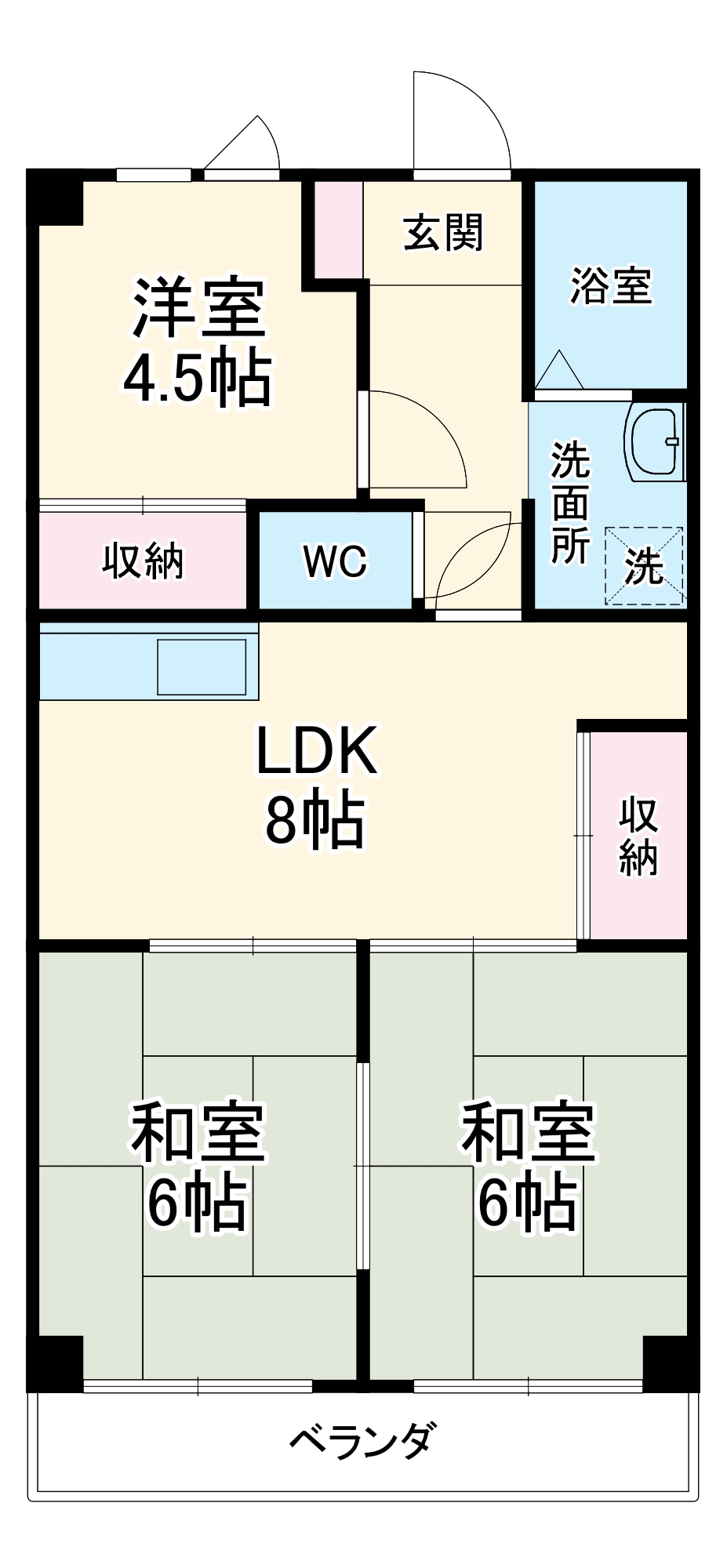 HOUSE610の間取り