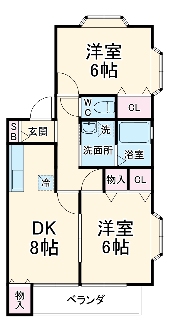 サンモールの間取り
