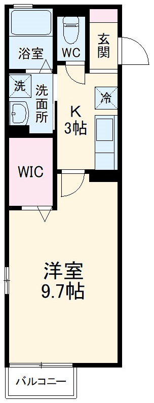 マルシェの間取り
