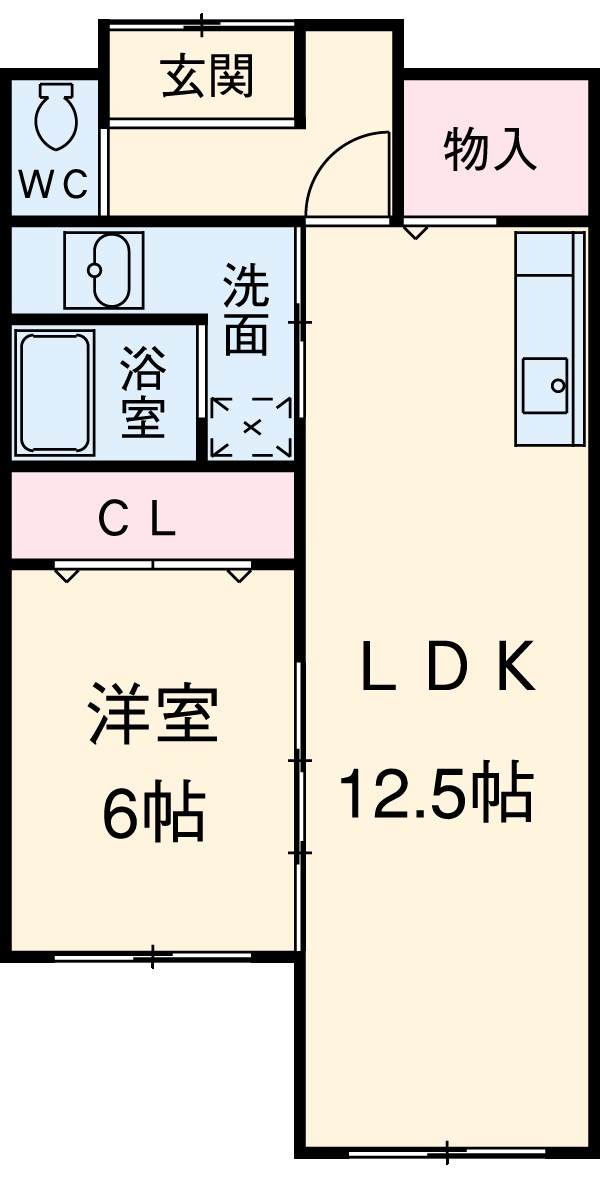 シティハイツ石原の間取り