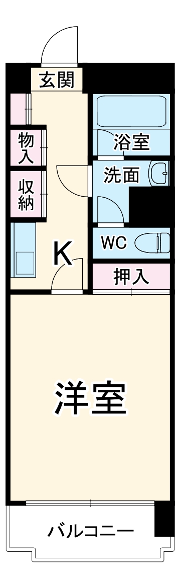 メゾンドール上泉の間取り
