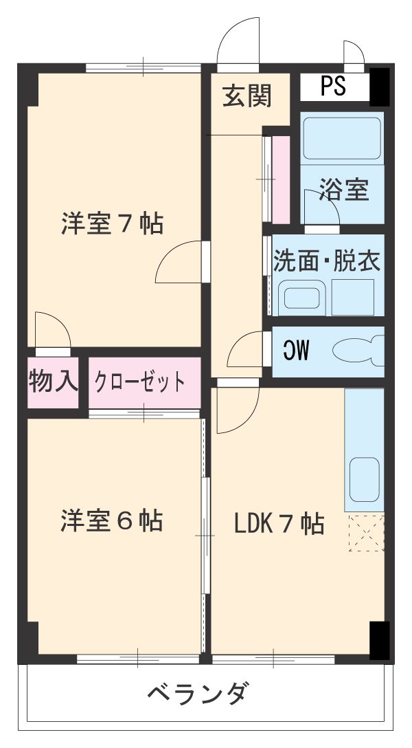 アートビルの間取り