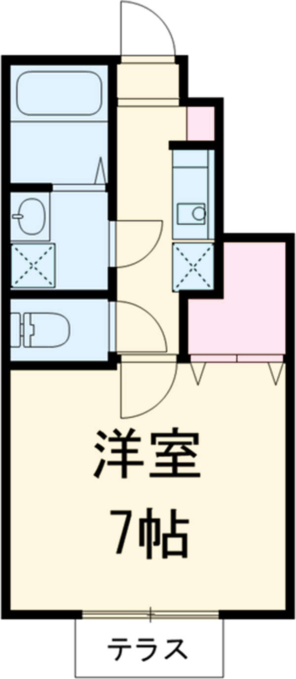 ラフィネ東小金井の間取り