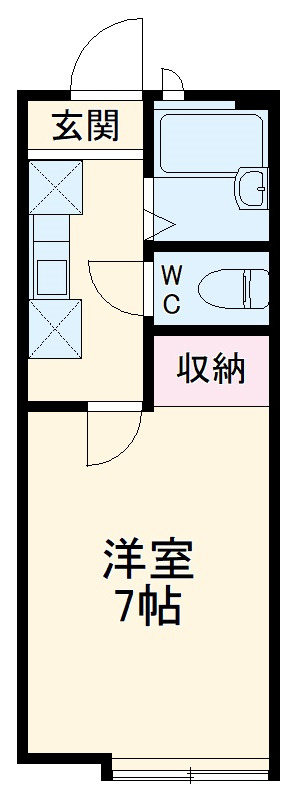 T&Fアパートメントの間取り