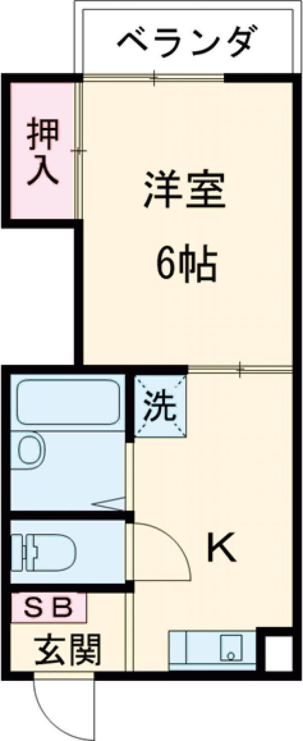 グランデージ89の間取り