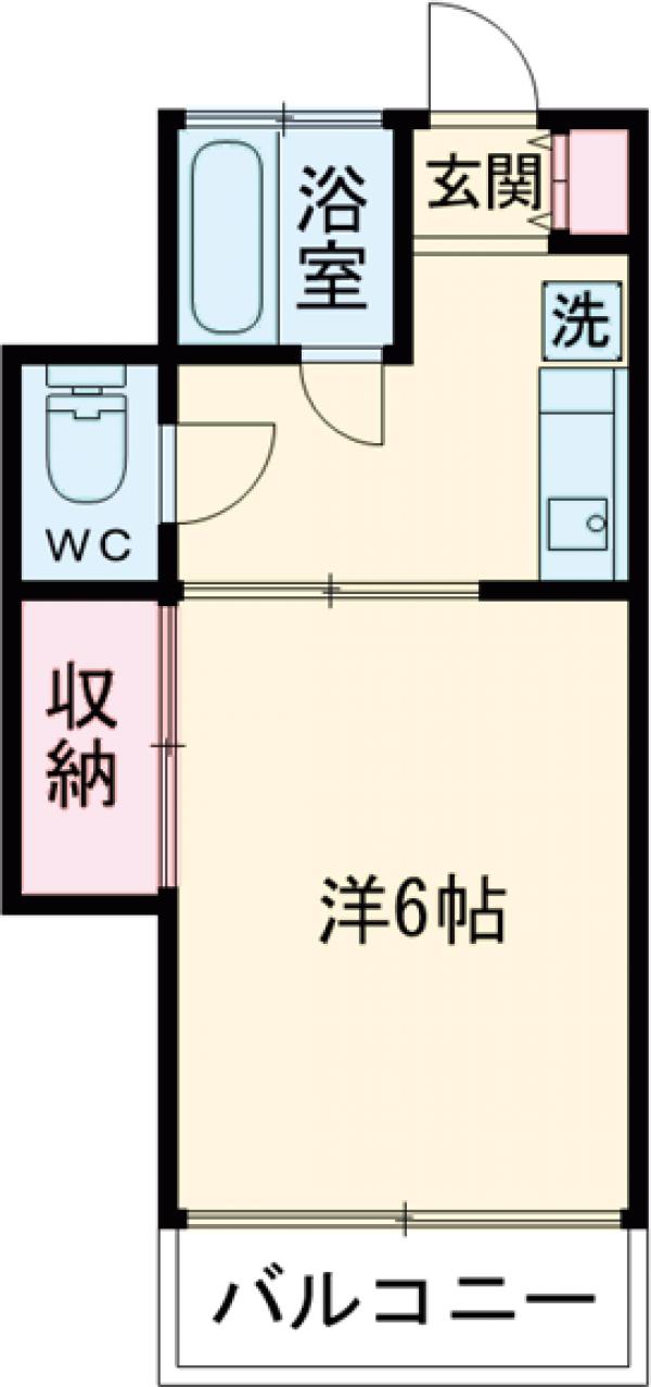 コーポ信濃の間取り