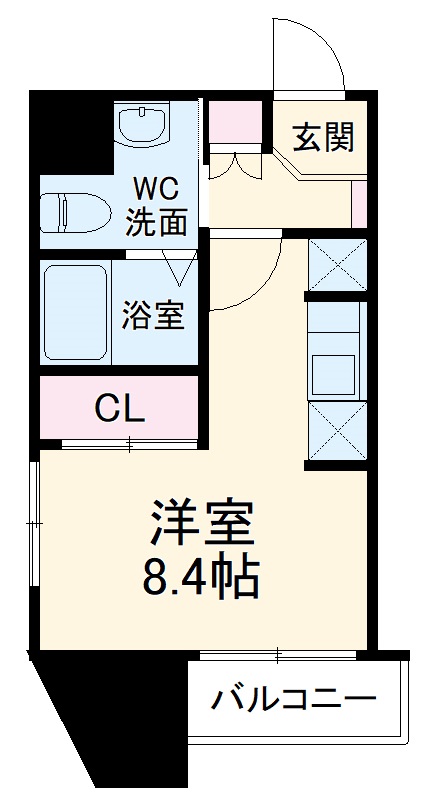 ライブコート丸の内の間取り