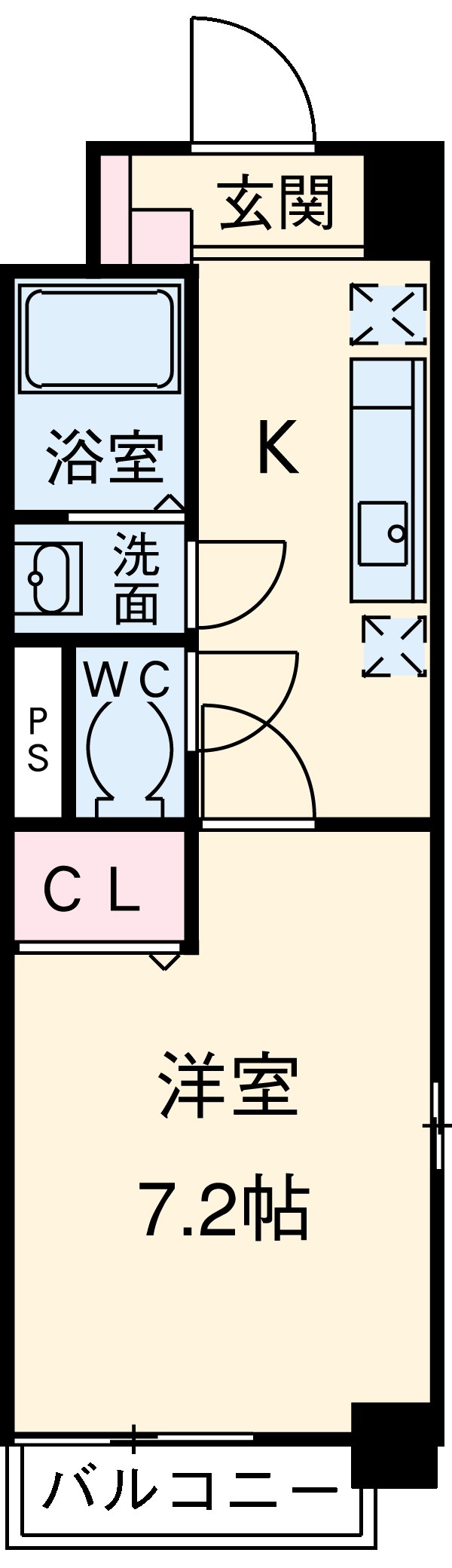 アリエッタの間取り