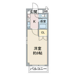 レージュ城西の間取り