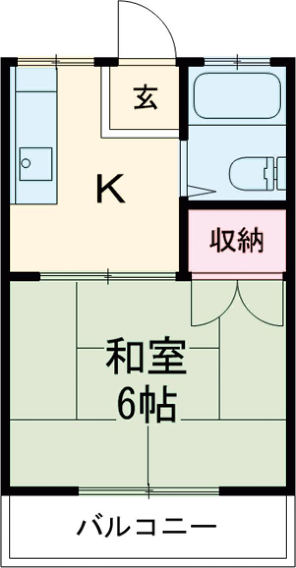 コーポ高橋の間取り