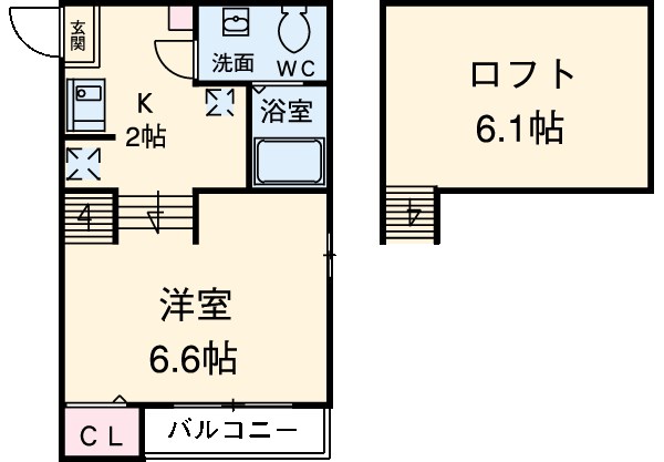 stage志賀本通の間取り