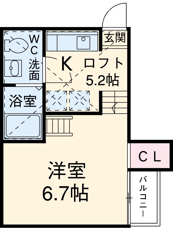 stage志賀本通の間取り