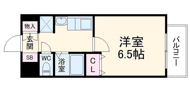 プレサンス新栄デコールの間取り