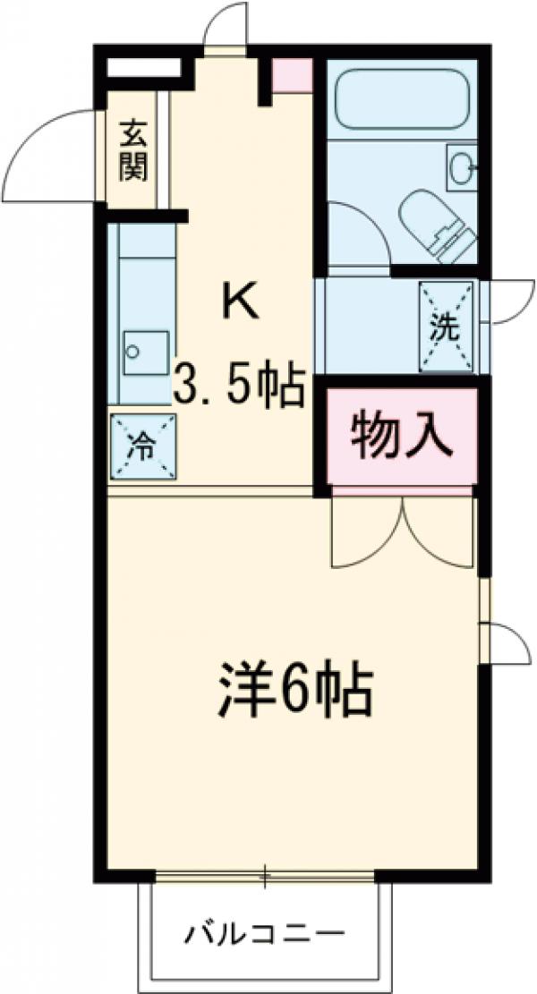シャンブル朋の間取り