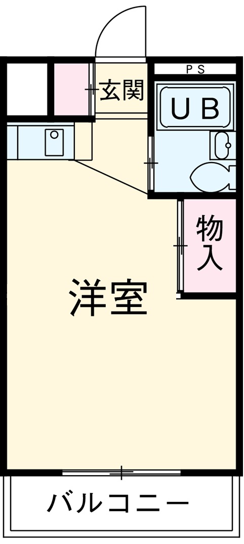 プレズ志賀公園の間取り