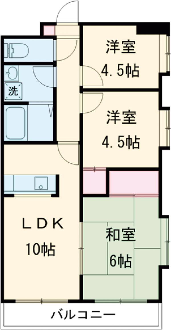 サンデーズⅡの間取り
