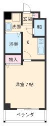 サンシャイン白菊の間取り