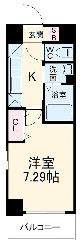 ESTACION KANAYAMA WESTの間取り
