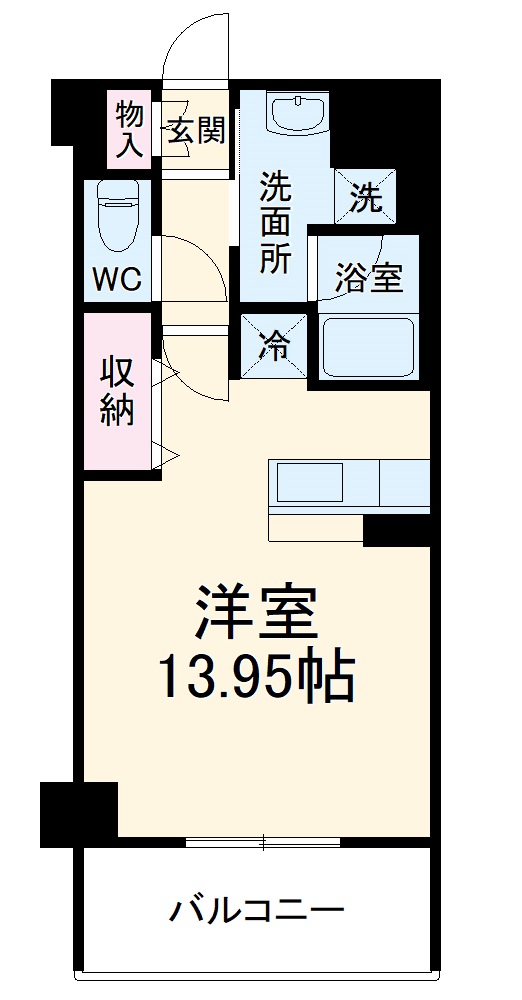 SKY GATE主税町の間取り