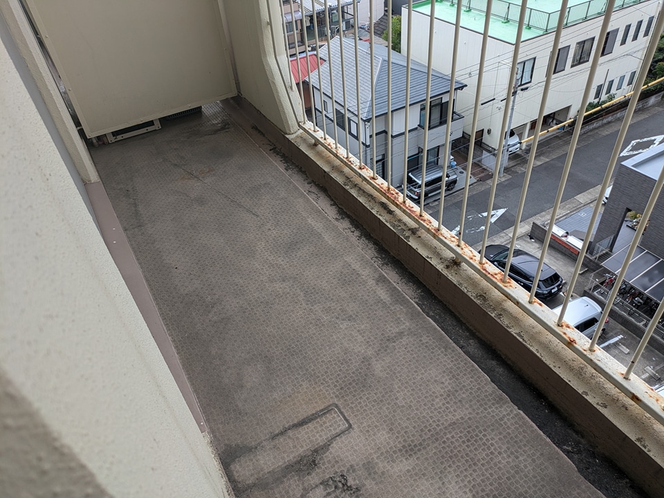 11/26 バルコニー