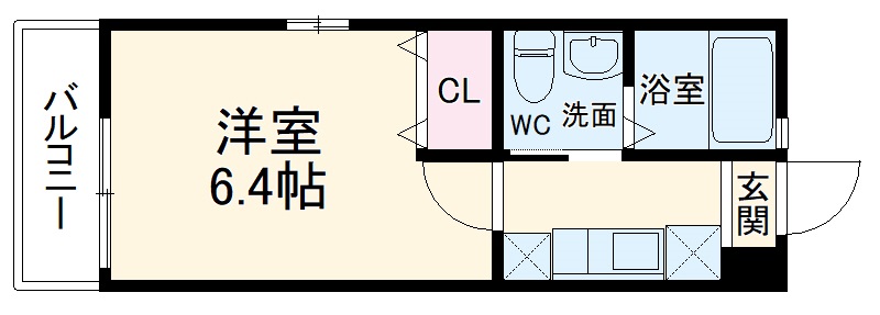 フォレスト新杉田の間取り